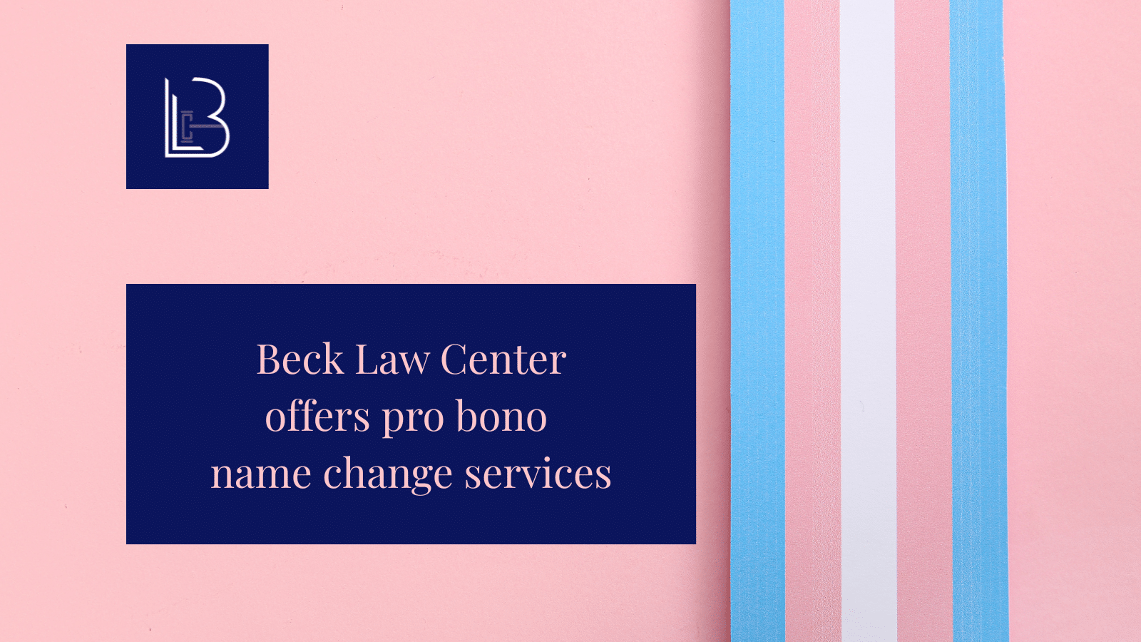 Beck Law Center - no cost legal services