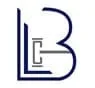 Logo featuring stylized overlapping letters "L" and "B" in dark blue and gray.