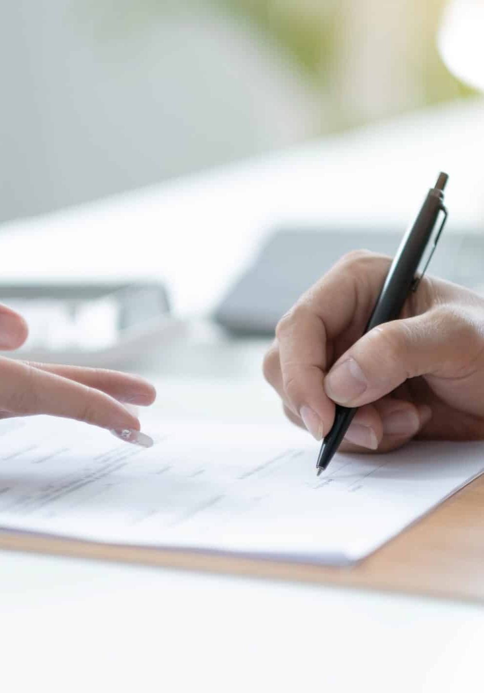 Breach of contract image